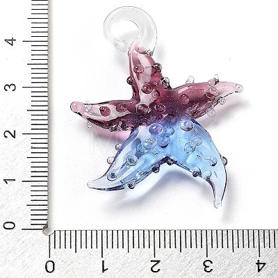 Handmade Lampwork Pendants LAMP-A004-05I-1