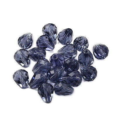 Imitation Austrian Crystal Beads SWAR-F062-12x10mm-20-A-1