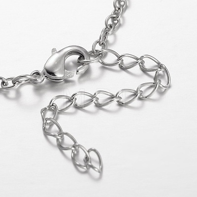Iron Pendant Necklaces X-NJEW-JN01342-1