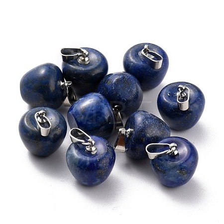 Natural Lapis Lazuli Pendants G-Z022-01R-1