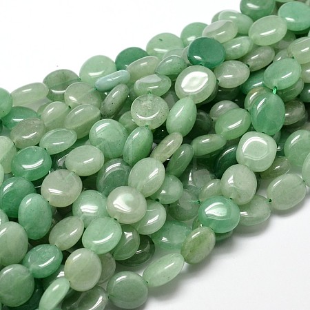 Natural Green Aventurine Nuggets Beads Strands LS-G-J336-02-1