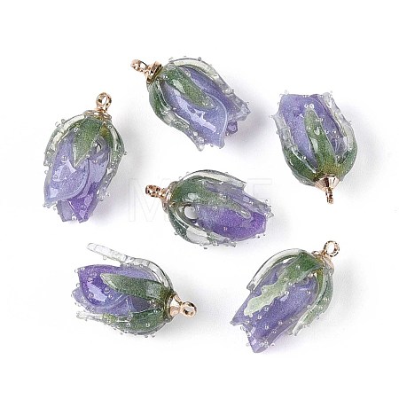 Transparent Acrylic Pendants SACR-T017-53A-1