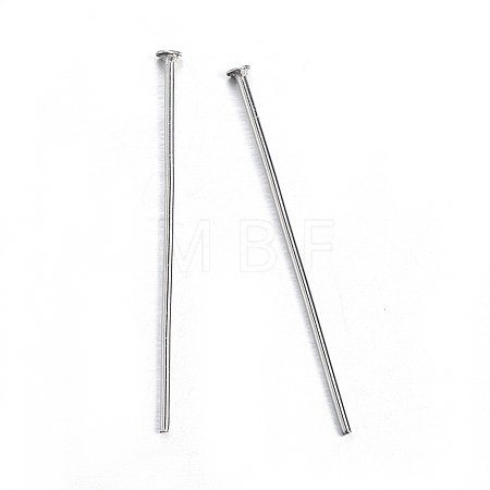 Non-Tarnish 304 Stainless Steel Flat Head Pins STAS-L238-006B-P-1