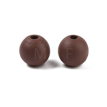 Wood European Beads WOOD-M014-01M-1