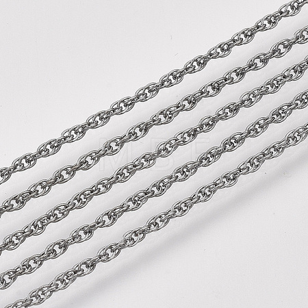 Soldered Brass Covered Iron Rope Chains CH-S125-07A-B-1