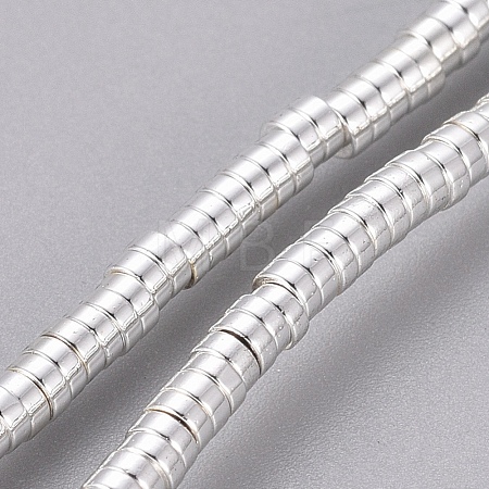 Electroplated Non-magnetic Synthetic Hematite Beads Strands X-G-G826-09S-2mm-1