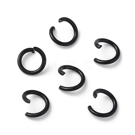 Ion Plating(IP) 304 Stainless Steel Open Jump Rings STAS-H467-03B-6mm-B-1