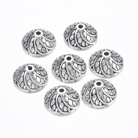 Tibetan Style Bead Caps LF0535Y-1