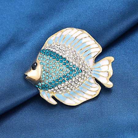 Rhinestones Pins JEWB-I042-03KCG-1