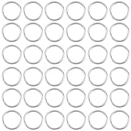 304 1000pcs Stainless Steel Open Jump Rings STAS-SP0001-71A-1