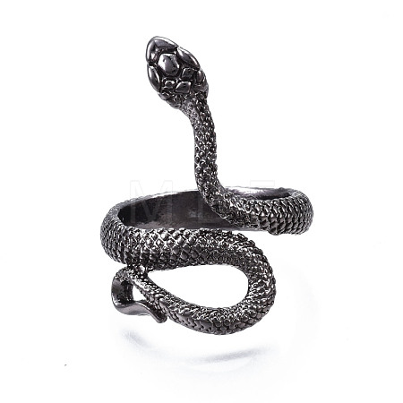 Alloy Cuff Finger Rings X-RJEW-T006-33B-1