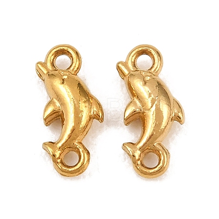 Ocean Theme 304 Stainless Steel Connector Charms SA-CBA2B73-12G-L-1