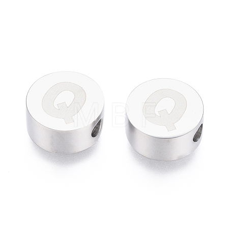 Tarnish Resistant 304 Stainless Steel Beads X-STAS-I126-02P-Q-1