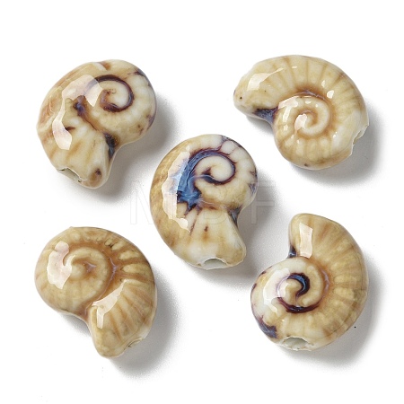 Handmade Porcelain Beads PORC-L080-F20-1