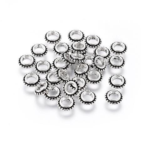 Tibetan Style Alloy Spacer Beads LF11067Y-NF-1