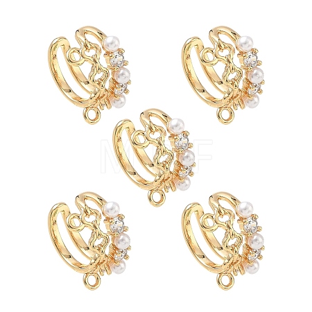 SHEGRACE Brass Cuff Earring Findings XGRQ3P031-652G-1