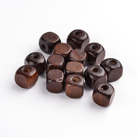 Dyed Natural Wood Beads WOOD-S617-1-LF-1