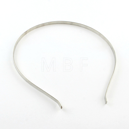 Hair Accessories Iron Hair Band Findings X-OHAR-Q042-008A-04-1