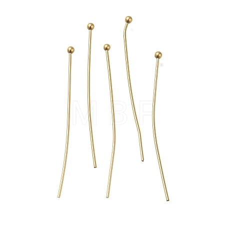 Brass Ball Head Pins KK-H502-03E-G-1