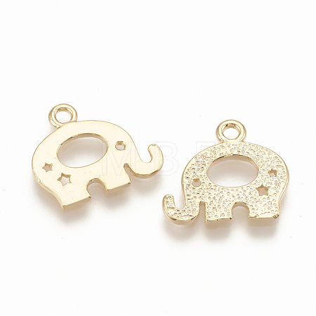 Brass Charms KK-T020-102G-1