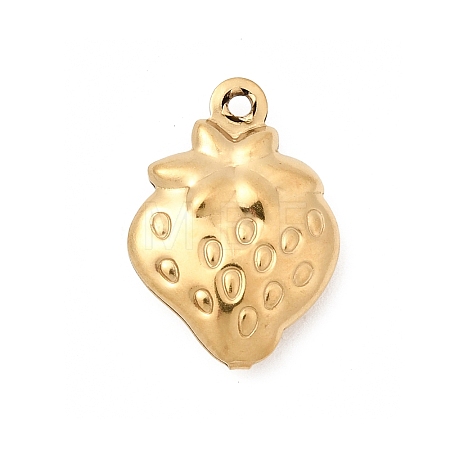 304 Stainless Steel Pendants STAS-G389-02G-10-1