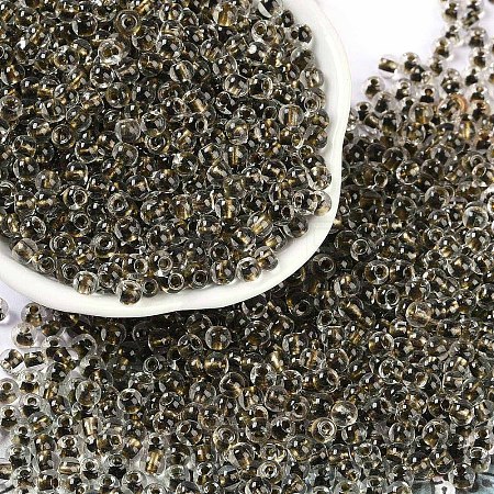 Transparent Inside Colours Glass Seed Beads X1-SEED-A032-04M-1