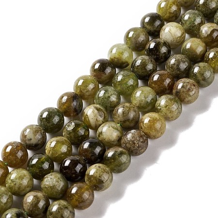 Natural Garnet Beads Strand G-E584-02B-1