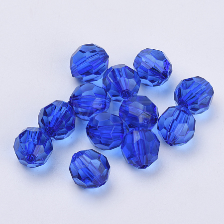 Transparent Acrylic Beads TACR-Q257-22mm-V44-1