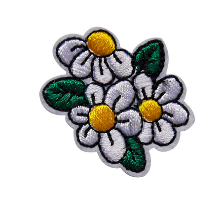 Computerized Embroidery Cloth Iron on/Sew on Patches HUDU-PW0001-082-25-1