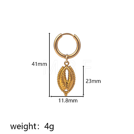 304 Stainless Steel Hoop Dangle Earrings WG37D9E-05-1