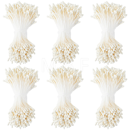 6Bundles Gypsum Artificial Flower Heart Core DIY-GF0014-11B-1