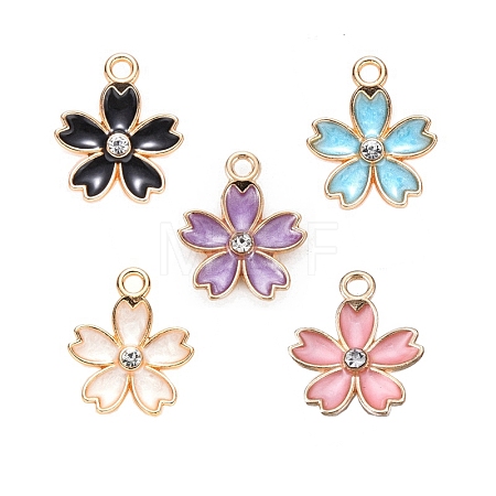 Alloy Enamel Pendants ENAM-S121-052-1