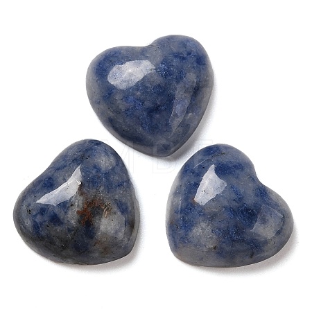 Natural Blue Spot Jasper Cabochons G-F776-02A-11-1