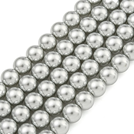 Glass Pearl Beads Strands HY-G002-01D-04-1