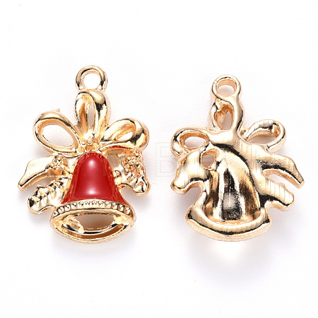 Alloy Enamel Pendants ENAM-S121-105B-1