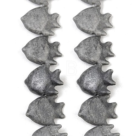Vintage Handmade Porcelain Beads Strands PR-CBAA37B-02F-1