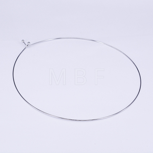 304 Stainless Steel Choker Necklaces X-NJEW-O094-12P-1