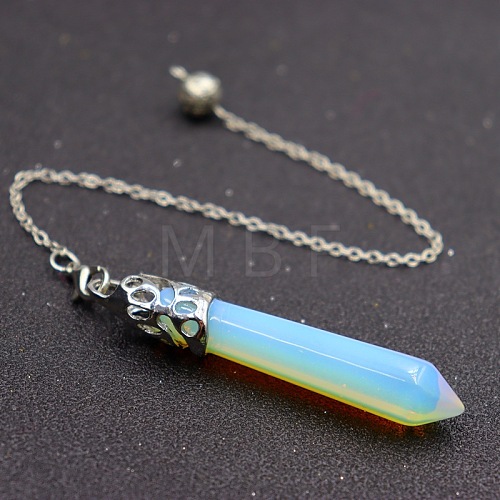 Opalite Dowsing Pendulums PW-WG19123-01-1