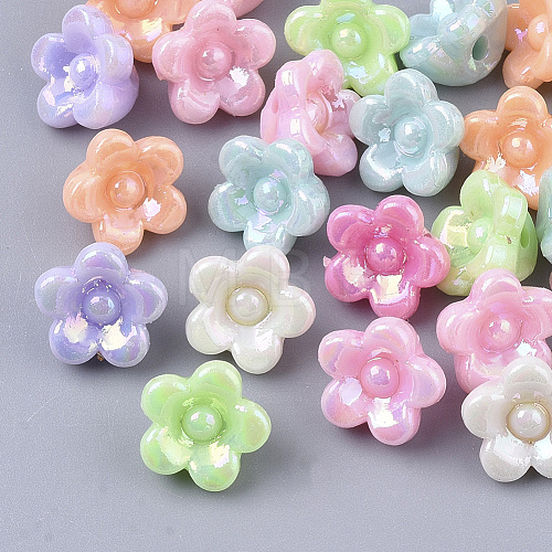 Opaque Acrylic Beads MACR-S299-012-1