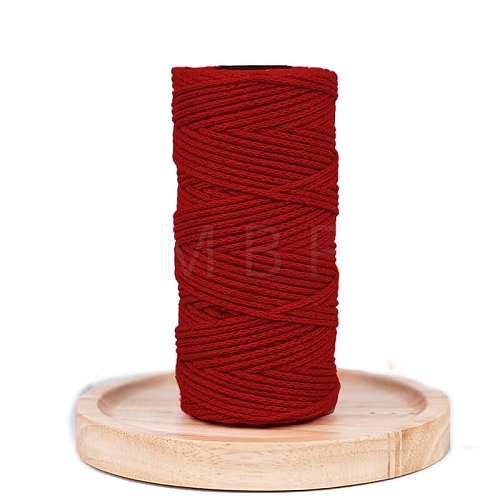 2-Ply Round Cotton Cord PW-WGBD45B-25-1