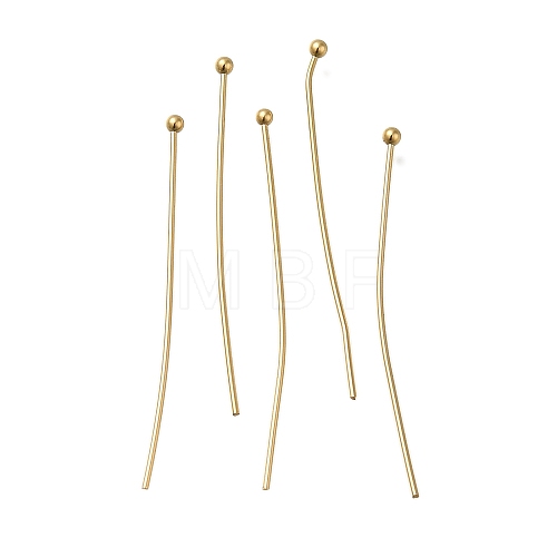 Brass Ball Head Pins KK-H502-03E-G-1