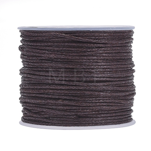 Saddle Brown Cotton Waxed Cord String Cord X-YC-D002-08-1