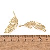 Brass Connect Charms KK-CBAD6B8-01G-3