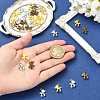30Pcs 3 Colors Animal Charms Alloy Pendants FIND-FS0005-35-4
