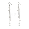 304 Stainless Steel Tassel Dangle Earrings for Women SA-CJ2DB3-2