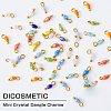 300Pcs 3 Colors Electroplate Glass Charms FIND-DC0001-77-3