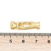 Brass Fold Over Clasps KK-U016-25G-3