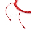 Valentine's Day Adjustable Nylon Thread Braided Bead Bracelets Sets BJEW-JB06238-9