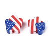 Independence Day Handmade Polymer Clay Beads CLAY-Q253-11A-3