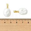 Natural Baroque Keshi Pearl  Pendants PALLOY-JF05625-3
